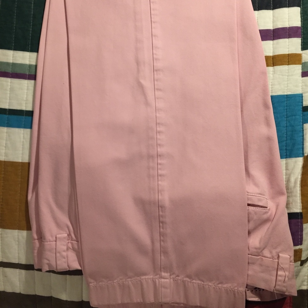 Brooks Brothers Clark Fit Chino- Pink